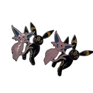 Pokemon Center Espeon and Umbreon Enamel Pin Eevee Evolution Johto Pin P1837